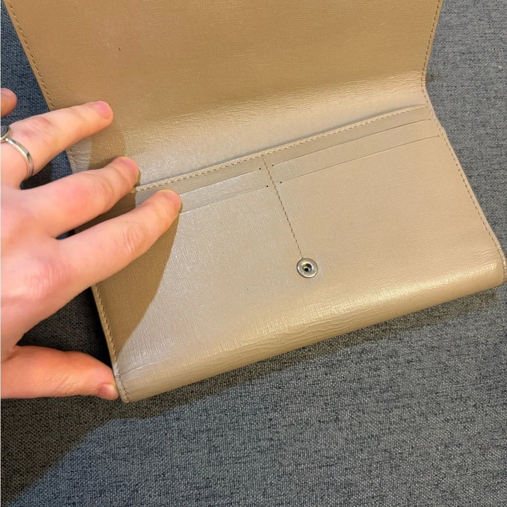 Balenciaga‎ Beige Leather wallet